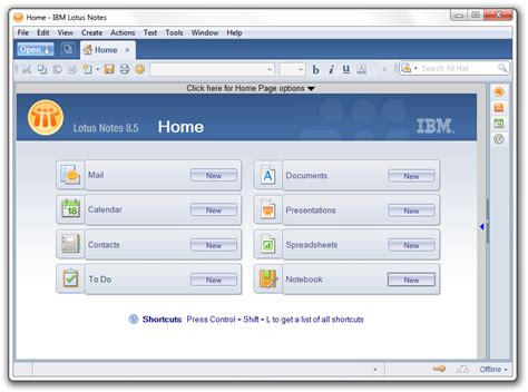 lotus notes website.